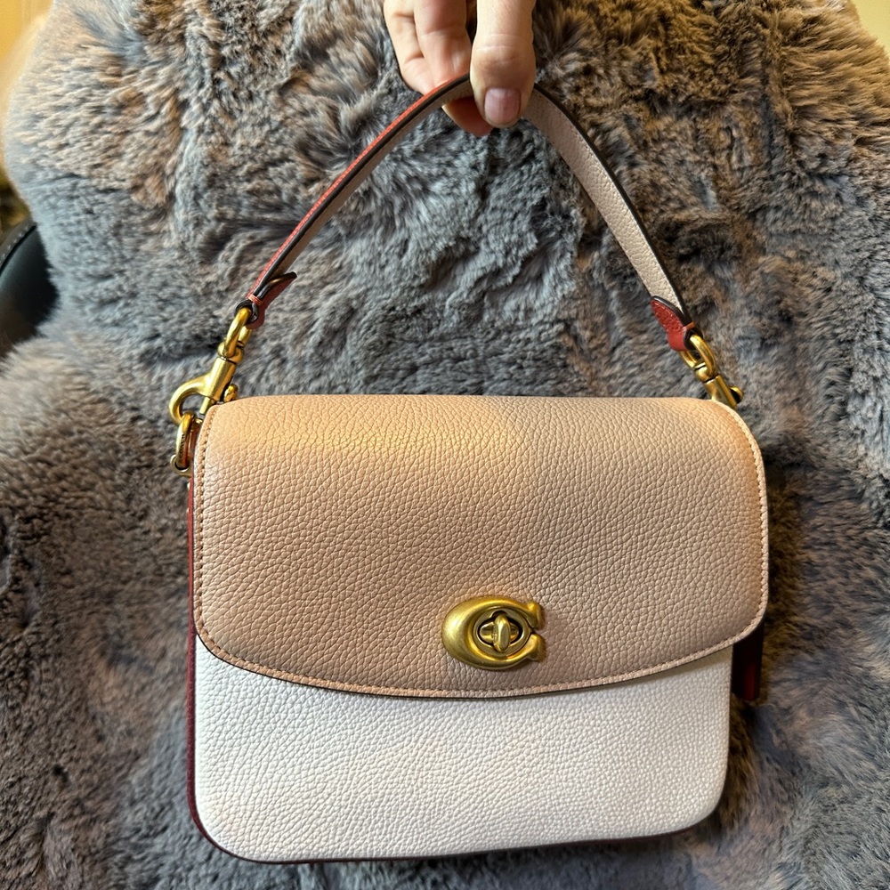 Coach Cassie 19 fall colorblock NWOT